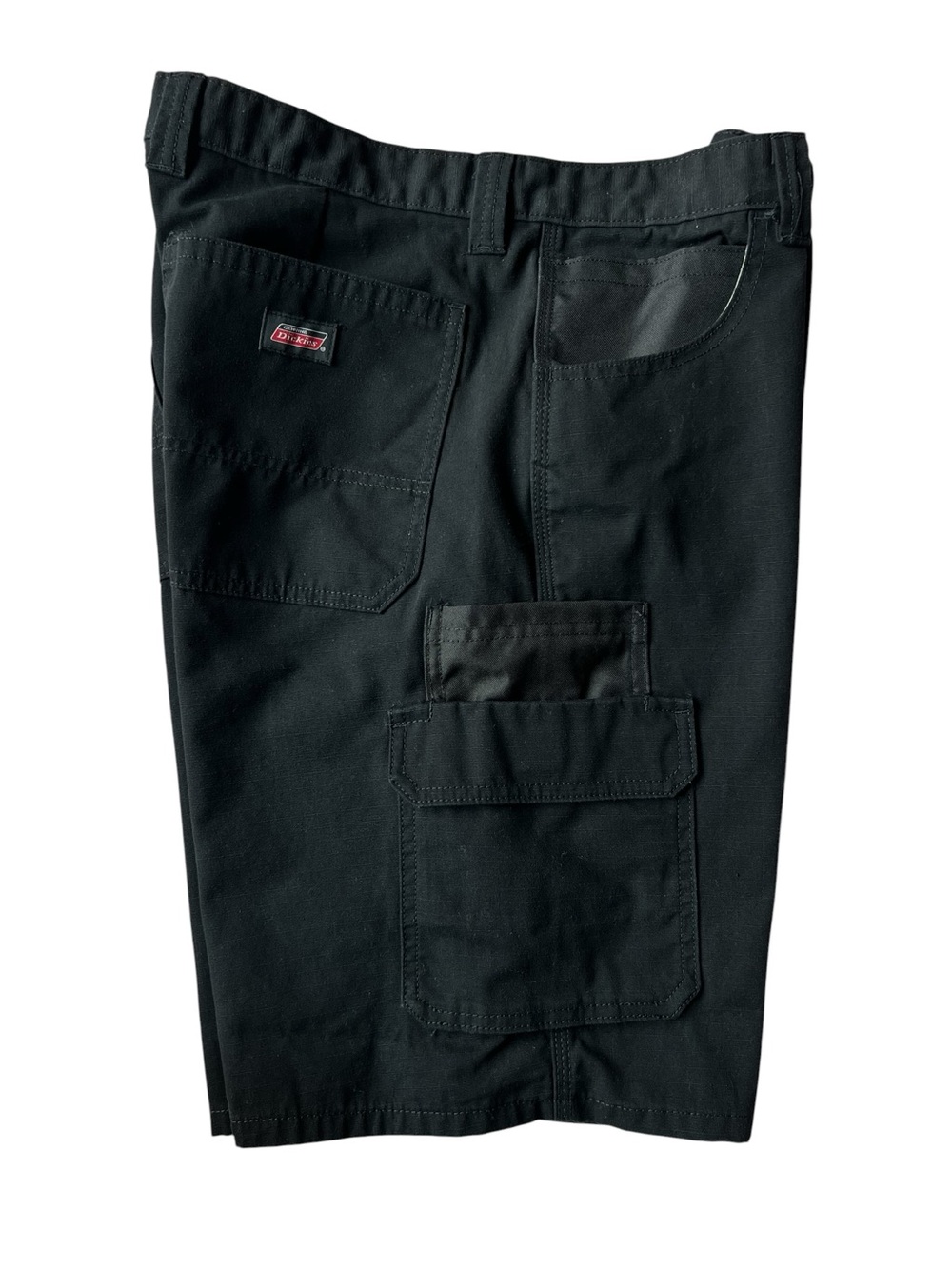 Dickies Men’s Black Ripstop Ultimate Cargo Shorts 34” Waist